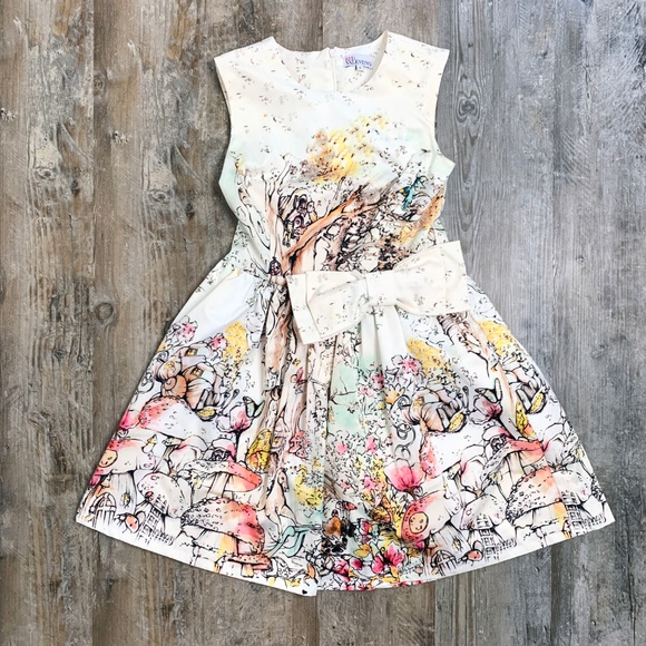 RED Valentino Dresses & Skirts - Red Valentino Sleeveless Mushroom Print Dress